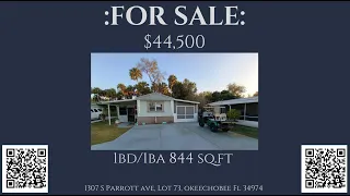 1307 S Parrott Ave Lot 73 Okeechobee FL 34974