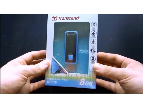 Download MP3 Transcend MP350 8GB Blue Unboxing