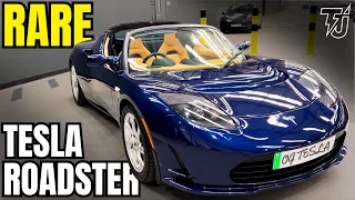 I Found an Original Roadster at Tesla Manchester! | Full Walk-around