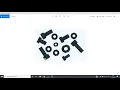 Count nuts and bolts in the image Digital Image Processing MATLAB
