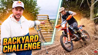I TESTED MY BROTHER ON NEW BACKYARD CHALLENGES!!