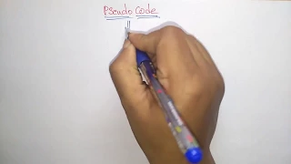 Pseudo Code Sequence and Selection Logic Part - DAA Lec-04 Bhanu Priya