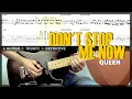 Download Lagu Don't Stop Me Now | Guitar Cover Tab | Solo Lesson | Live Rhythm Parts | B. Track w/ Vocals 🎸 QUEEN