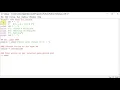simple text menu for python