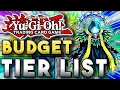 YuGiOh BEST Budget Tier List August 2026