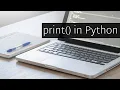 Python Print Statement Python Tutorial