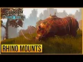 How to Get Rhino Mounts - Isle of Siptah Conan Exiles