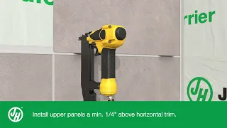How to Install Hardie Architectural Panels