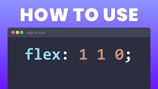 The most popular Flexbox property explained in 4 Minutes CSS flex shorthand