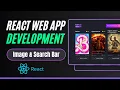 Image Search Bar Movie Web App with React JS Step-by-Step Tutorial