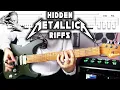 Lagu Hidden Metallica Riffs (Vol 1) | Under Guitar Solos | With Tabs