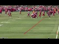Full clip of Kenneth Walker Tackling Teammate Kenneth Walker Gets Heated with teammate