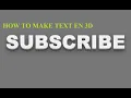 3D Text Effect in CSS