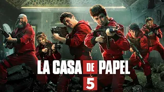فريق يحاول سرقة 90 طن من الذهب عن طريق المجاري ملخص مسلسل La Casa De Papel الموسم الخامس الجزء 1 