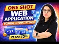 Class 12 Web Application 803 ONE SHOT LIVE Boards 2026 FINAL ATTACK Barkha Mam