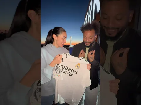 un regalo que nunca olvidaremos 🎁 #futbol#marcelo#realmadrid#regalo#espe