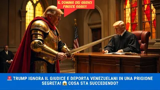 🚨 Trump ignora il giudice e deporta venezuelani in una prigione segreta! 😱 | Cosa sta succedendo?