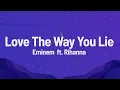 Download Lagu Eminem - Love The Way You Lie (Lyrics) ft. Rihanna