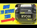 How to Reset a Ryobi 4 Amp 40 Volt Battery - Step-by-Step DIY Guide for Repair Recharge