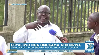 Biibino Ebyagobererwa nga Omukama Oyo Atikkirwa ku Myaka Esatu , Obulombolombo Bwonna Bwakolebwa