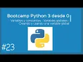 Bootcamp Python 3 - Variables y constantes