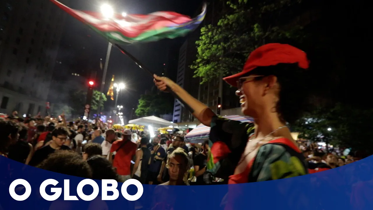 A vitória de Lula: veja imagens da festa no Rio e em São Paulo