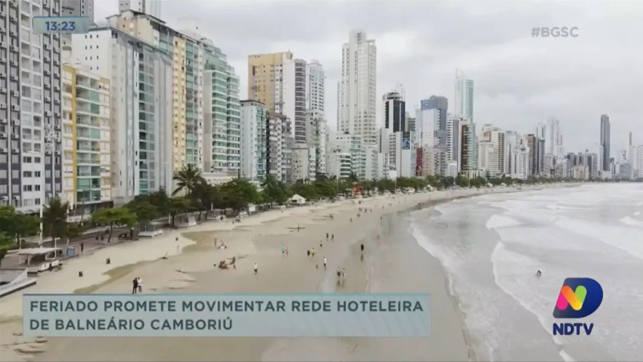 Feriado promete movimentar rede hoteleira de Balneário Camboriú