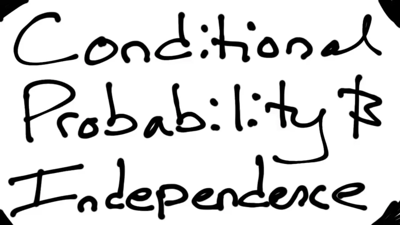 Independence and Conditional Probability