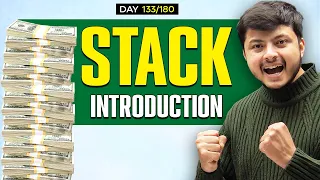 Lecture 89 Introduction To STACK Implement Stack Using Arrays and LinkedList
