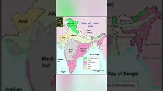MAJOR SOIL TYPES OF INDIA IN MAP 