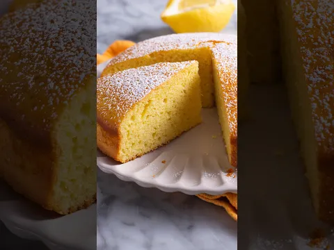 🍋⏱️Quick lemon cake | 10 minutes of prep, then the oven takes over.