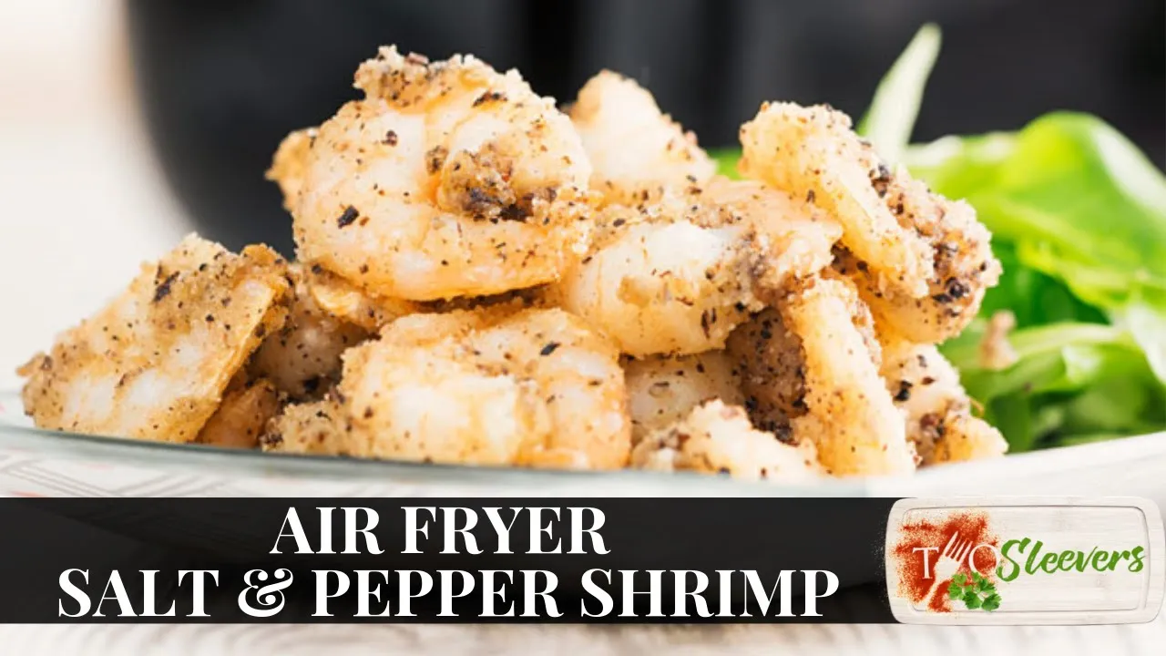 Air Fryer Salt and Pepper Shrimp! Gluten-Free Breaded Shrimp