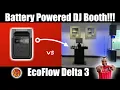 Download Lagu Battery Powered DJ Booth | EcoFlow Delta 3 @ Brick \u0026 Barrel Killeen