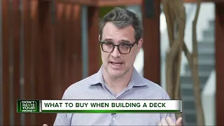 Don t Waste Your Money What to buy when building a deck