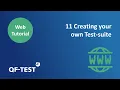 Out of Date Tutorial QF-Test - Testing Web GUIs Chapter 11 Creating your own Test-suite