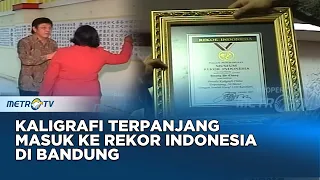 Download Kaligrafi Terpanjang Masuk Ke Rekor Indonesia Di Bandung Dok. 2003 MP3