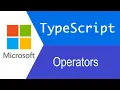 TypeScript Tutorial Operators