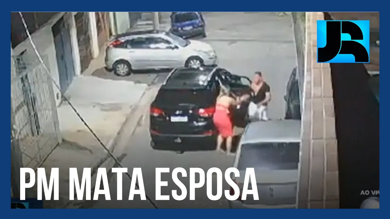 Policial militar de folga agride e mata a esposa a tiros no meio da rua em São Paulo