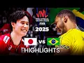 Download Lagu JAPAN 🇯🇵 vs BRAZIL 🇧🇷 | HIGHLIGHTS | Men's VNL 2025