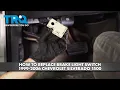 How to Replace Brake Light Switch 1999-2006 Chevrolet Silverado 1500