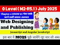 O Level M2 R5 1 Marathon JavaScript AngularJS MCQs for July 2025 Exam m2r5 mcq questions