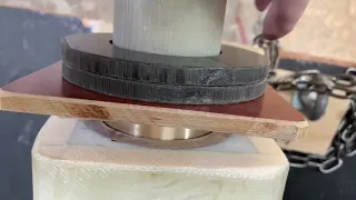 18 Feb 2023  Always learning interesting things Today trying to get rudder thrustbearing 90° to axis