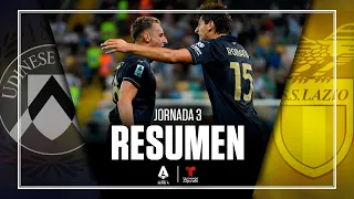 Udinese vs. Lazio | Highlights Serie A | Jornada 3 | Telemundo Deportes