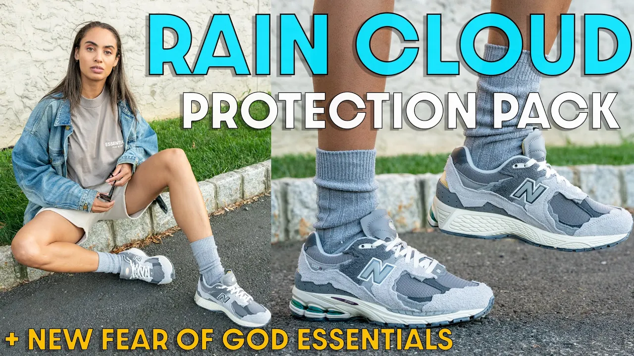 WILL ANYTHING BEAT THESE?  New Balance 2002R PROTECTION PACK Rain Cloud + NEW Fear of God Essentials