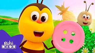 Debajo de un Botón 🐞 Canción del Jardín 🐞 BICHIKIDS | El Reino Infantil