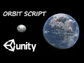 Orbit Script - Moon and Earth Unity C