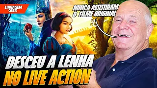 FILHO DO CRIADOR DE BRANCA DE NEVE DETONA O LIVE ACTION