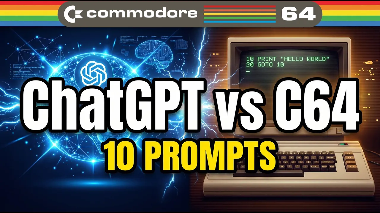 Retro Disaster R6 ChatGPT Tries to Build a Retro Game — Here's the C64 BASIC Disaster ...