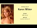 Karen Witter Movies list Karen Witter Filmography of Karen Witter
