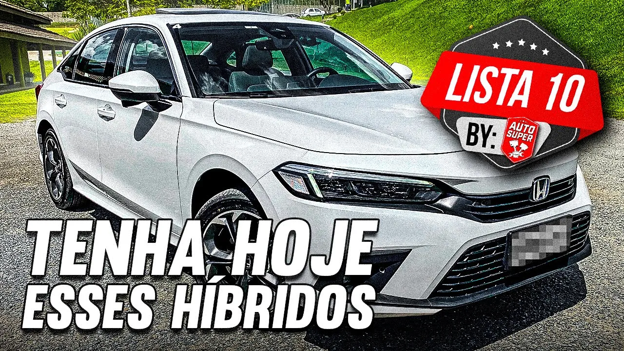 10 MELHORES CARROS HÍBRIDOS PARA TER HOJE NO BRASIL